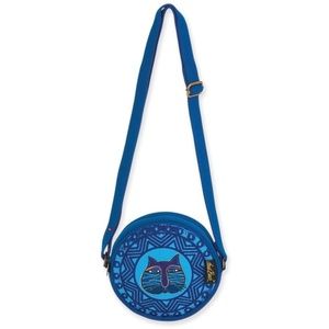 Laurel Burch Feline Stamped Crossbody Bag